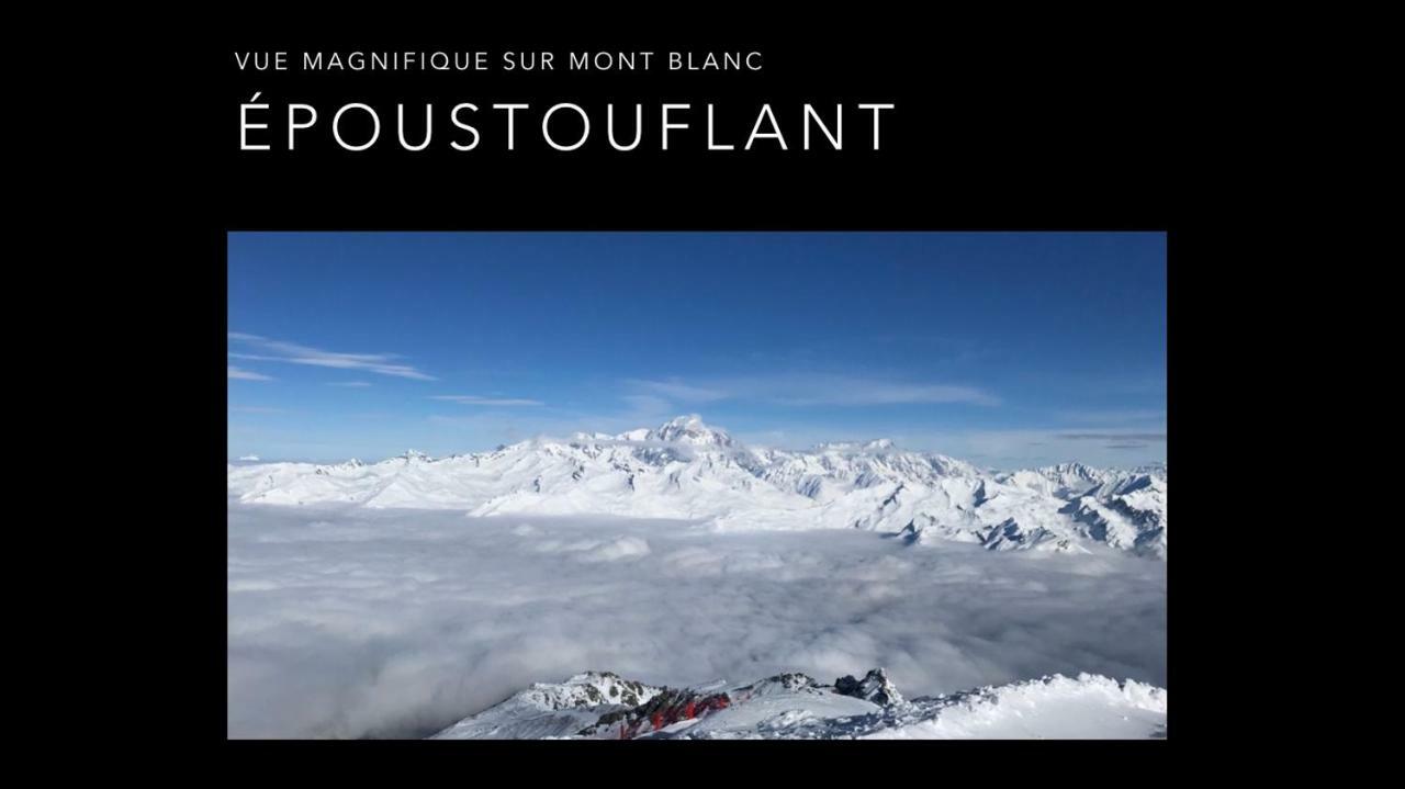 Le Refuge Du Montagnard, Arc 1950, Skis Aux Pieds, Spa Les Arcs  外观 照片
