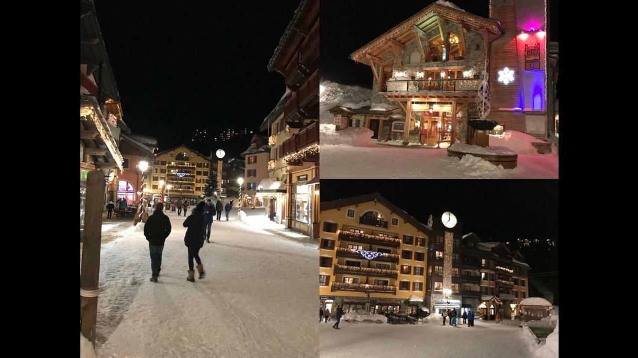 Le Refuge Du Montagnard, Arc 1950, Skis Aux Pieds, Spa Les Arcs  外观 照片