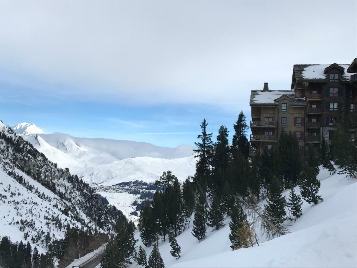 Le Refuge Du Montagnard, Arc 1950, Skis Aux Pieds, Spa Les Arcs  外观 照片